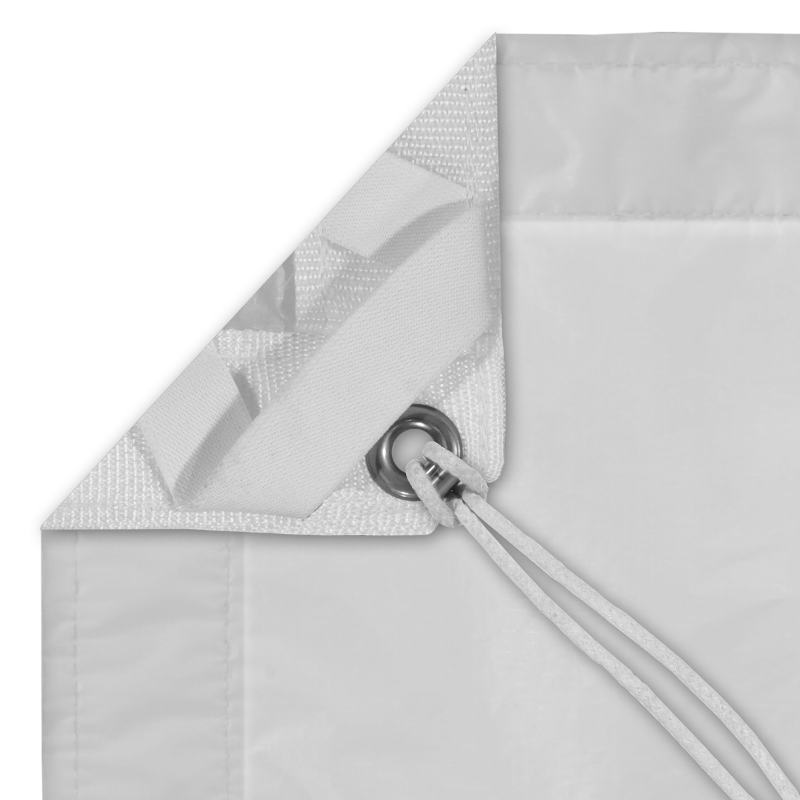 Grid Cloth 8′ x 8′ , Quarter White