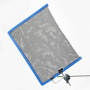 Triple Scrim Black 18" x 24" (bleu)