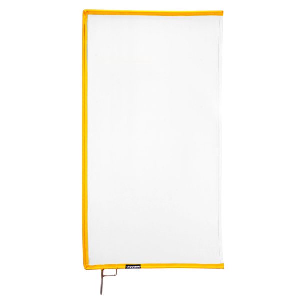 Silk Quarter White 18" x 24" (blanc)