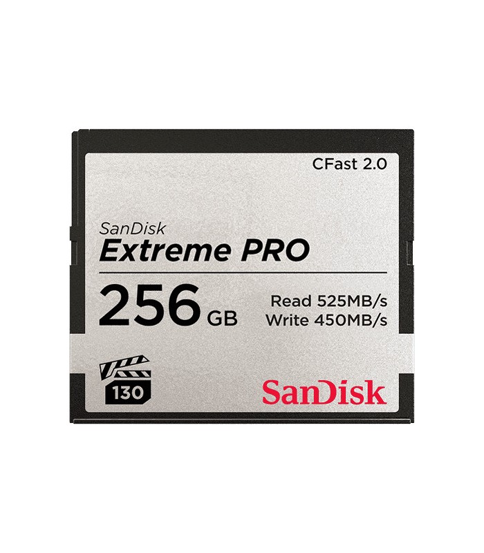 SanDisk CFast 2.0 card set 3x256GB