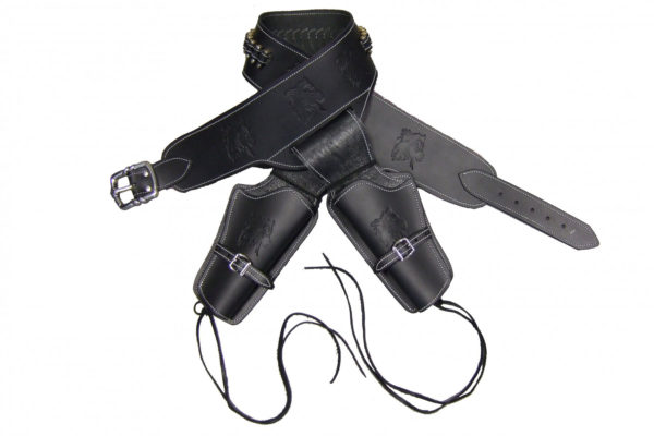 LEATHER HOLSTER FOR REVOLVER