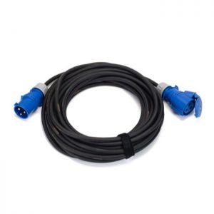 Câbles 3 x 6 mm : fiche 32A  mono / 16 Metres