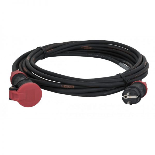 Câbles 3 x 2,5 mm : fiche 16A  Schuko 13 Metres